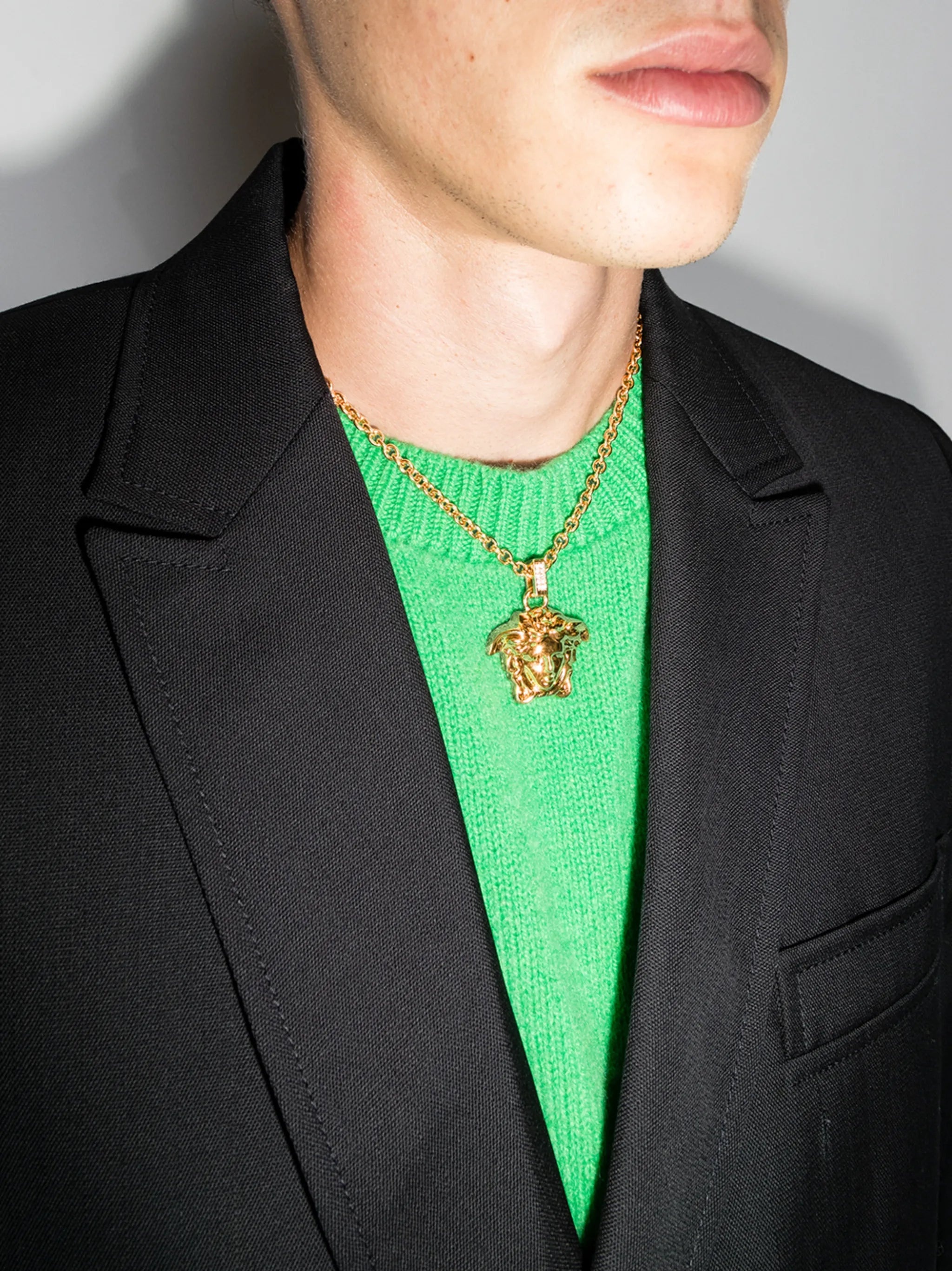Versace La Medusa Crystal-embellished Necklace - 2