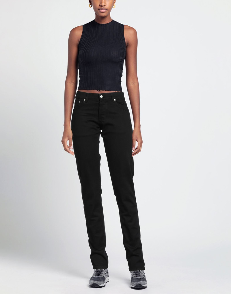 Alexander McQueen Black Women's Denim Pants outlook