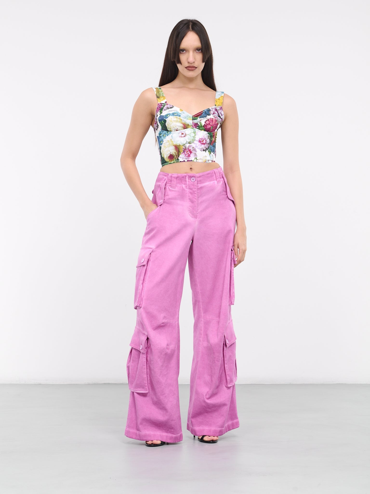 Cotton Drill Cargo Pants - 6