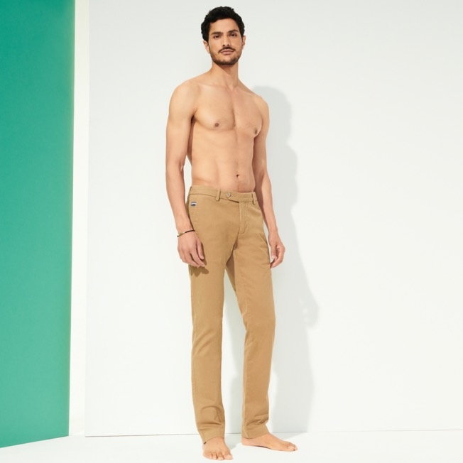 Men Chino Pants Micro Print - 6