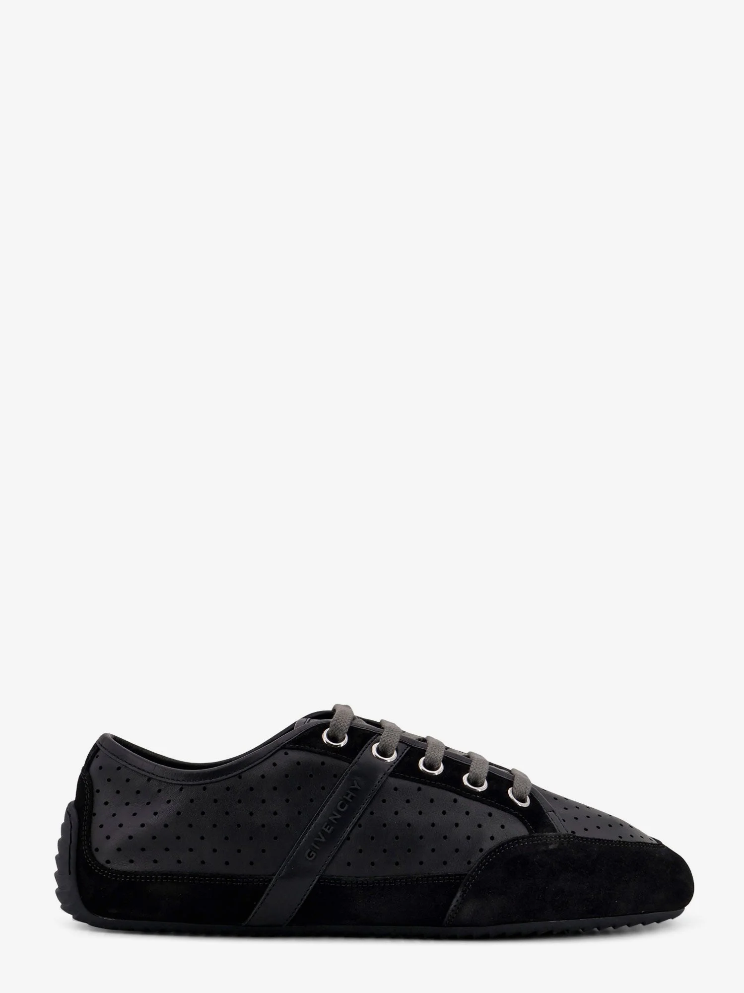Givenchy Baskets Low-Top Leather And Suede Sneakers - 1