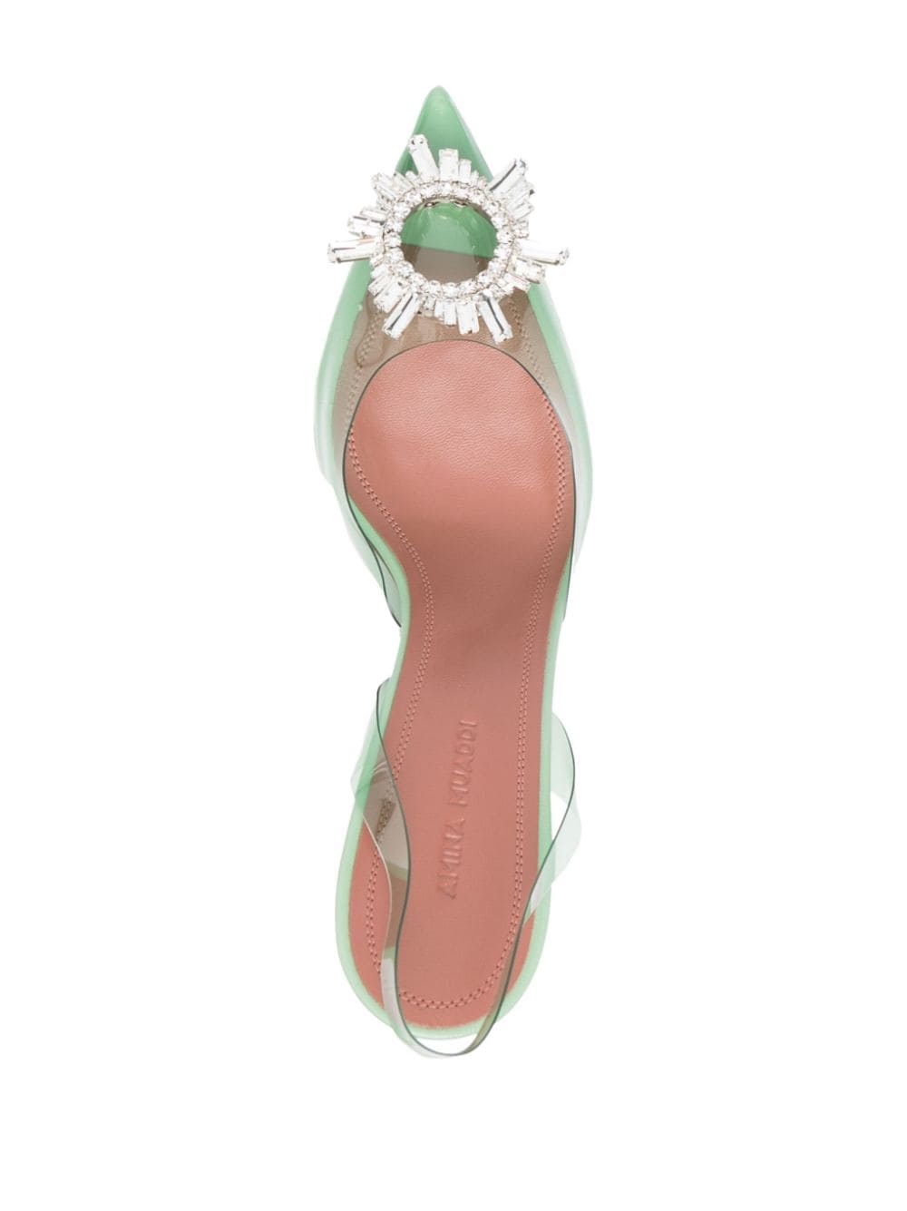 Begum 95mm crystal-embellished pumps - 4