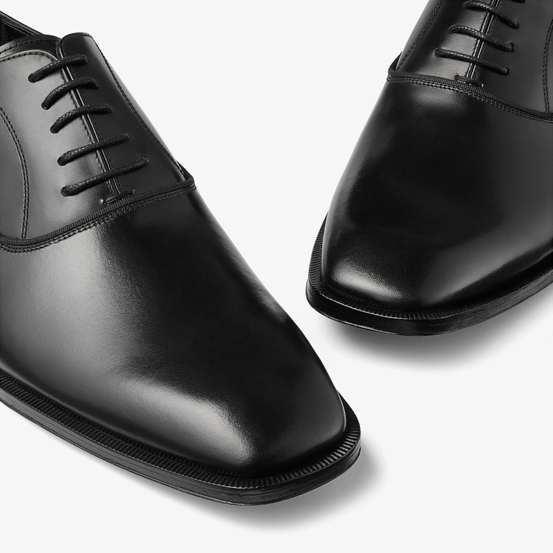 Foxley Oxford Shoe Black Calf Leather Shoes 3