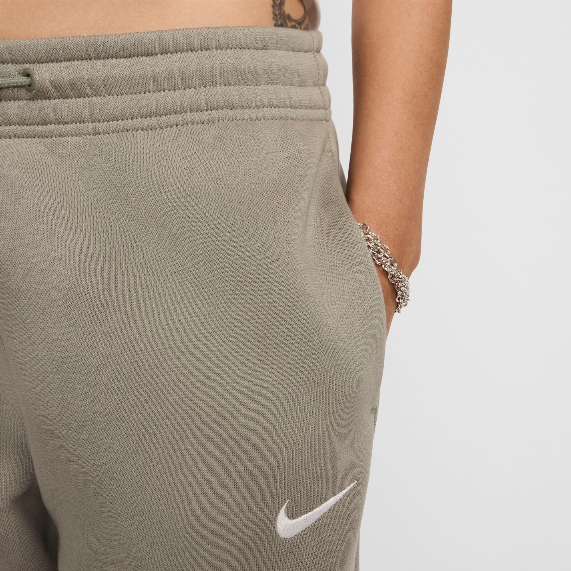 WOMEN'S NIKE SPORTSWEAR PHOENIX FLEECE MID-RISE JOGGER SWEATPANTS - 4