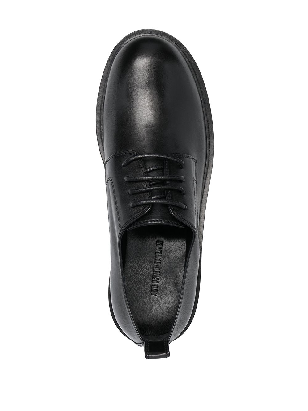 leather derby shoes - 4