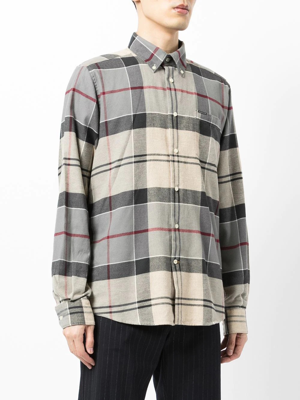 Eddert check-print shirt - 3