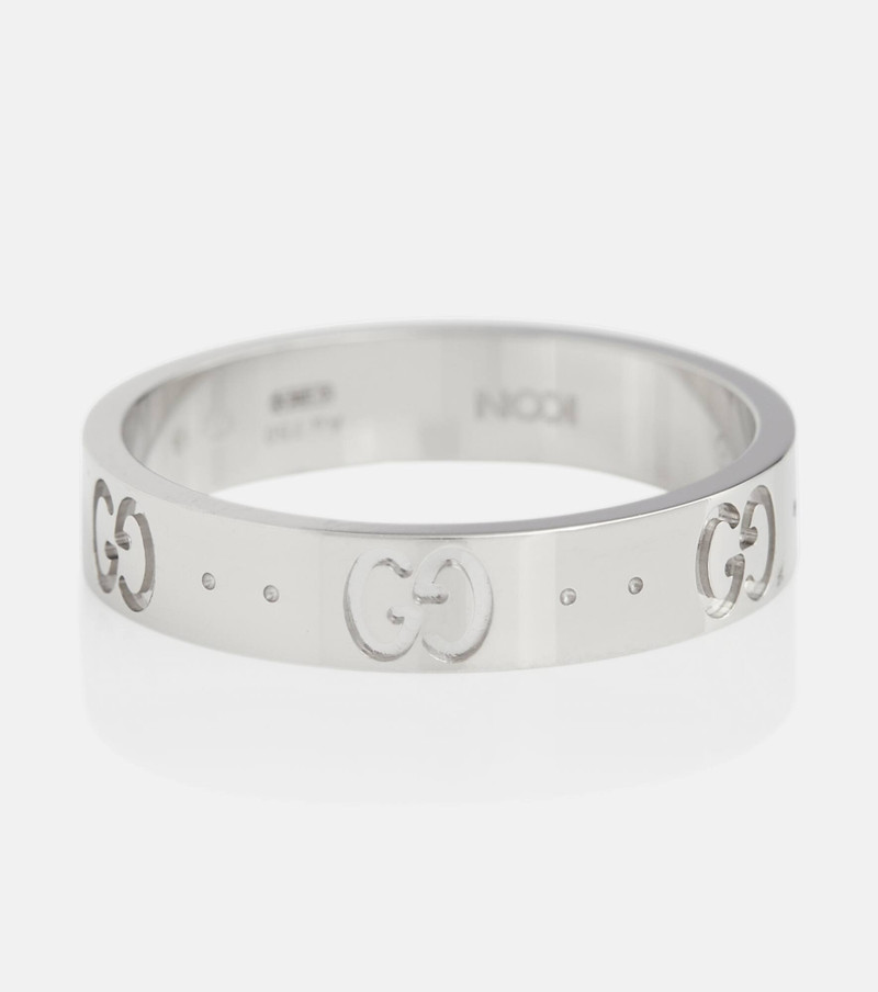 Icon Interlocking G band ring 1