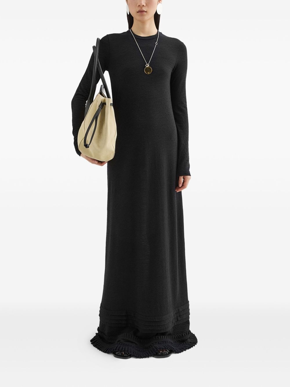 ruffle-detail maxi dress - 2