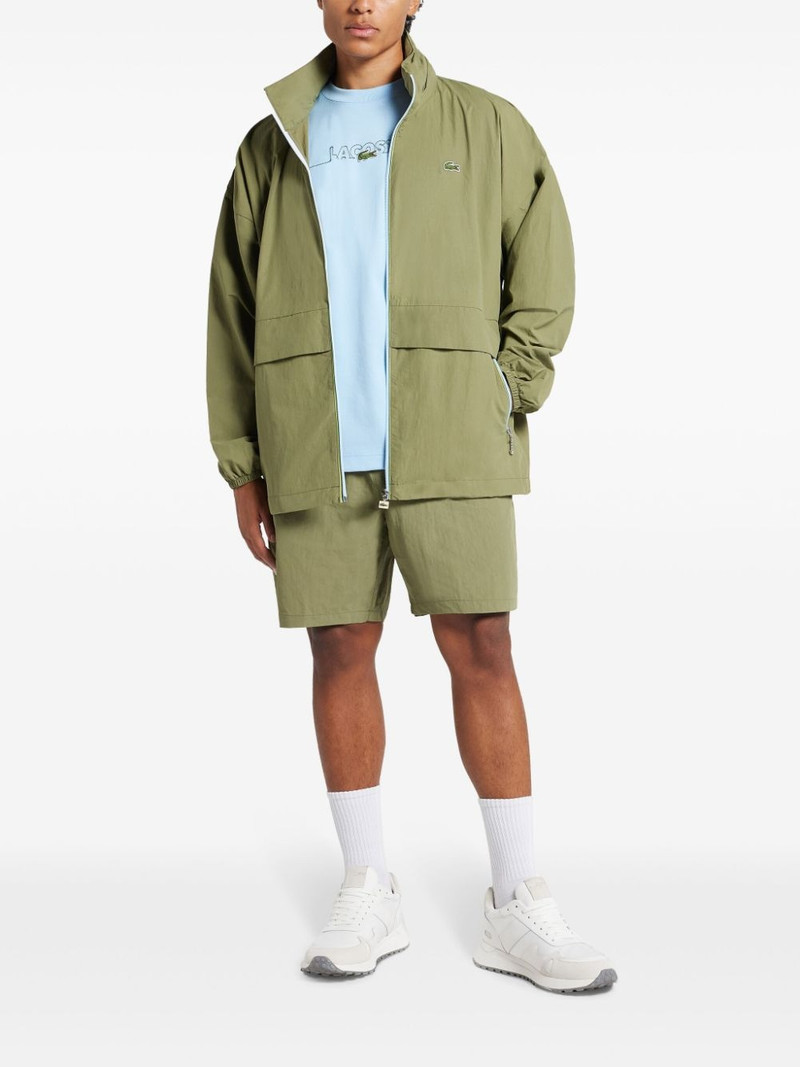 LACOSTE water-repellent windbreaker outlook
