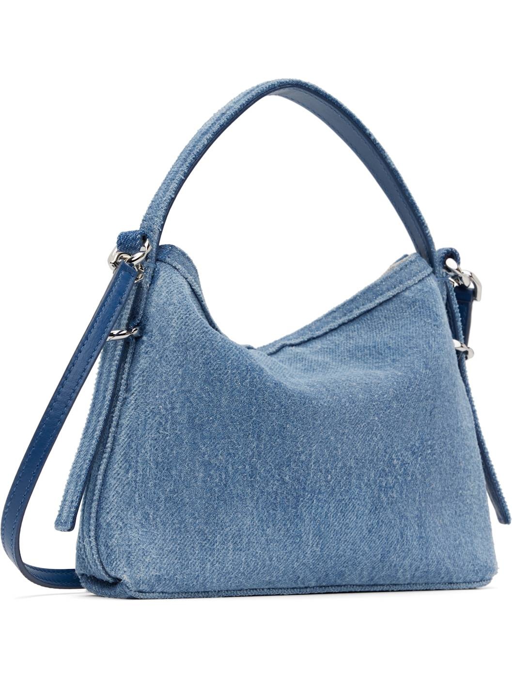 Blue Nano Voyou Bag - 3