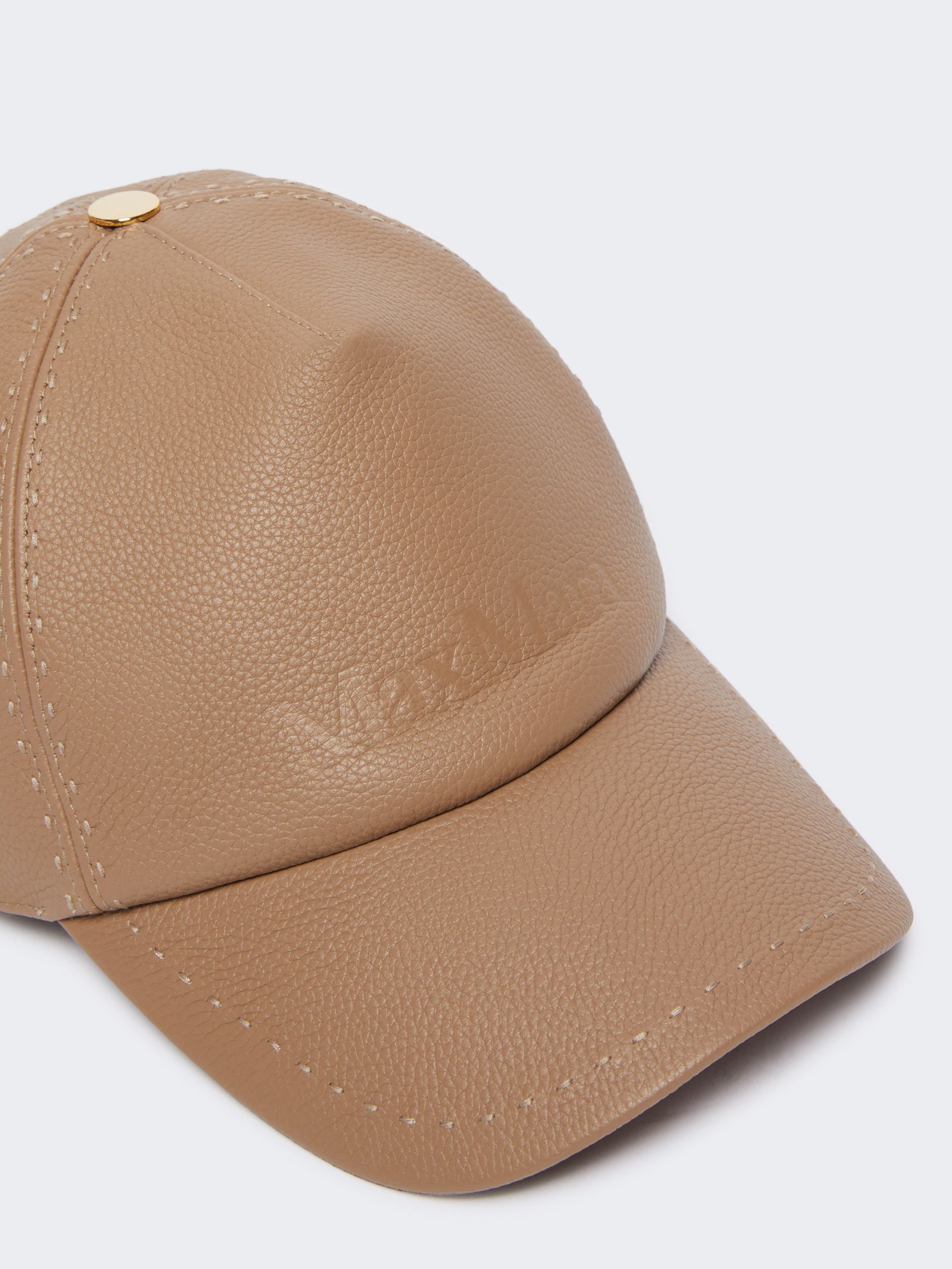 TIBET Leather baseball cap - 2