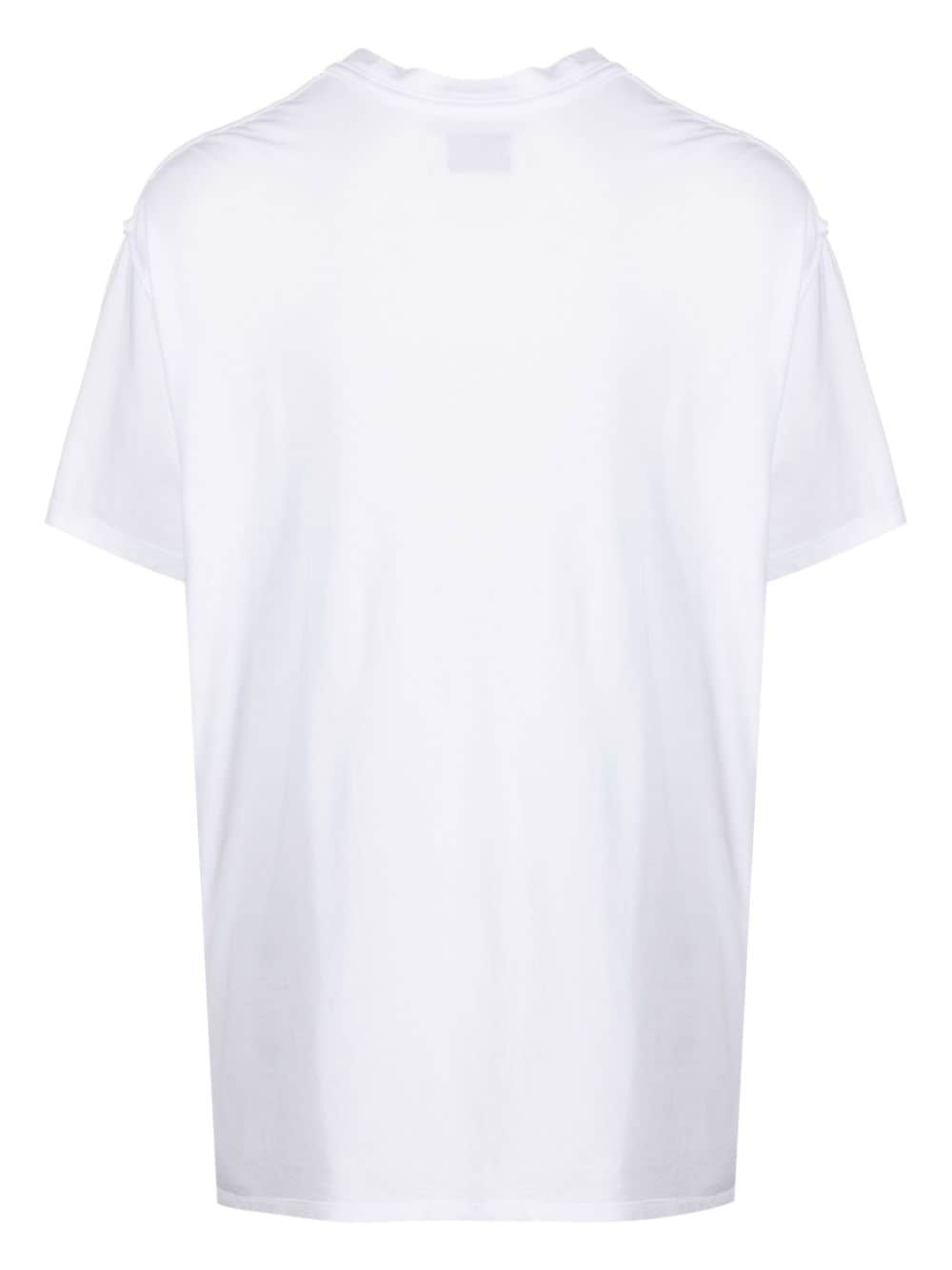 crew-neck cotton T-shirt - 2