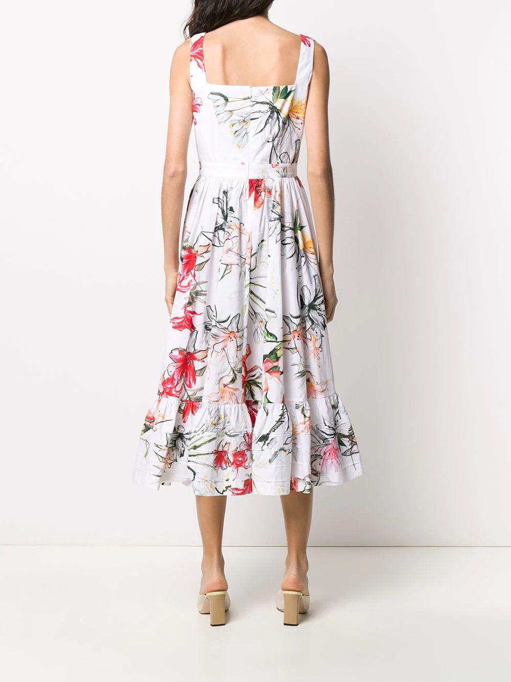 Endangered Flower midi dress - 4