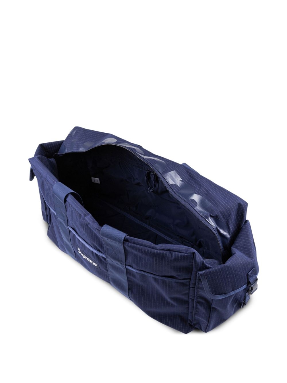 box-logo ripstop duffle bag - 4