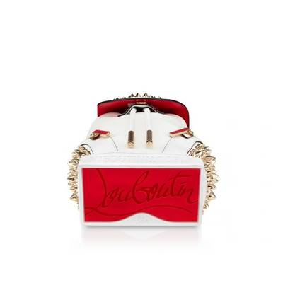 Christian Louboutin Explorafunk Small BIANCO/GOLD/BIANCO-RED outlook