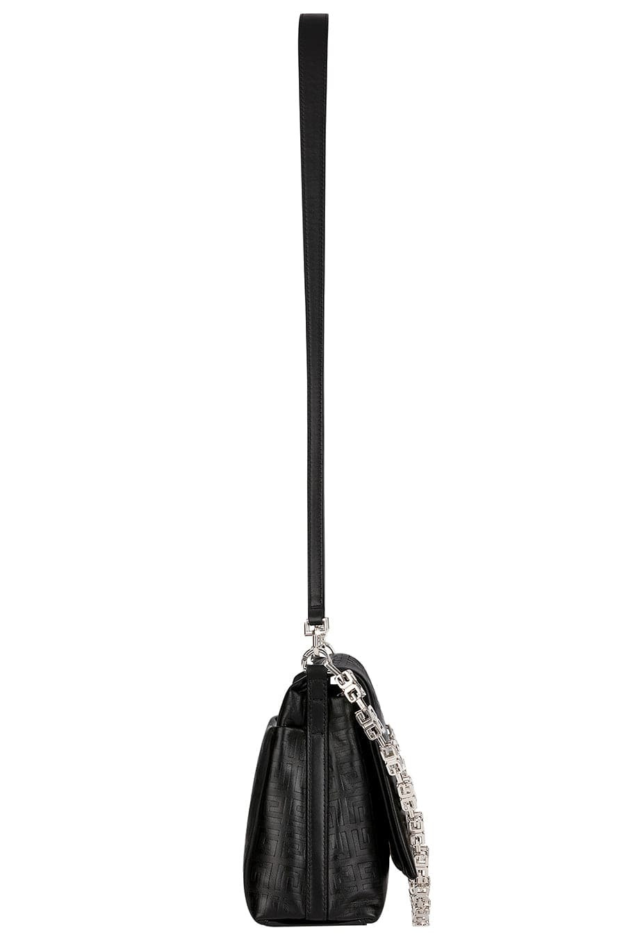 Medium 4g Soft Shoulder Bag - Black - 4