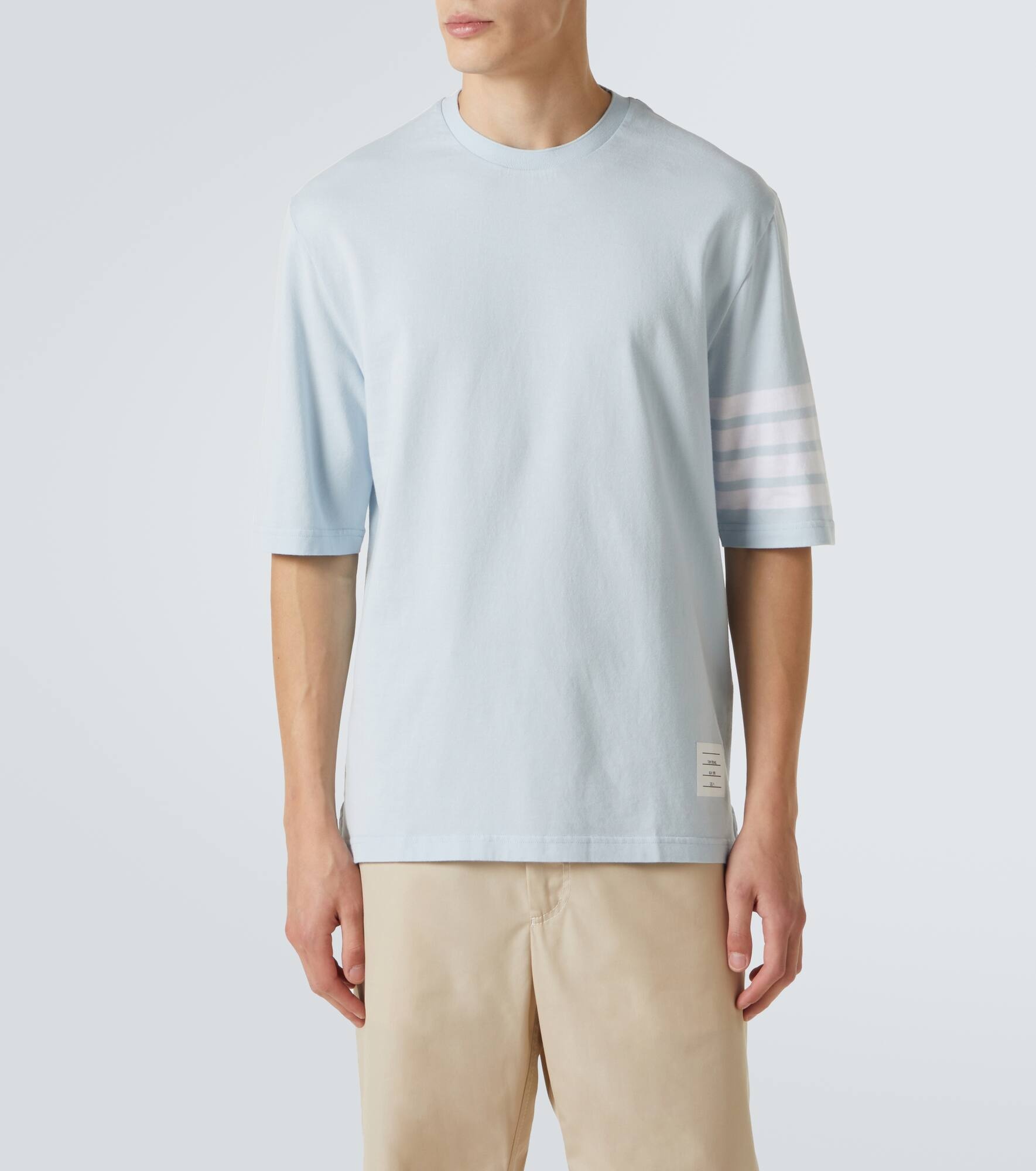 4-Bar cotton jersey T-shirt - 3