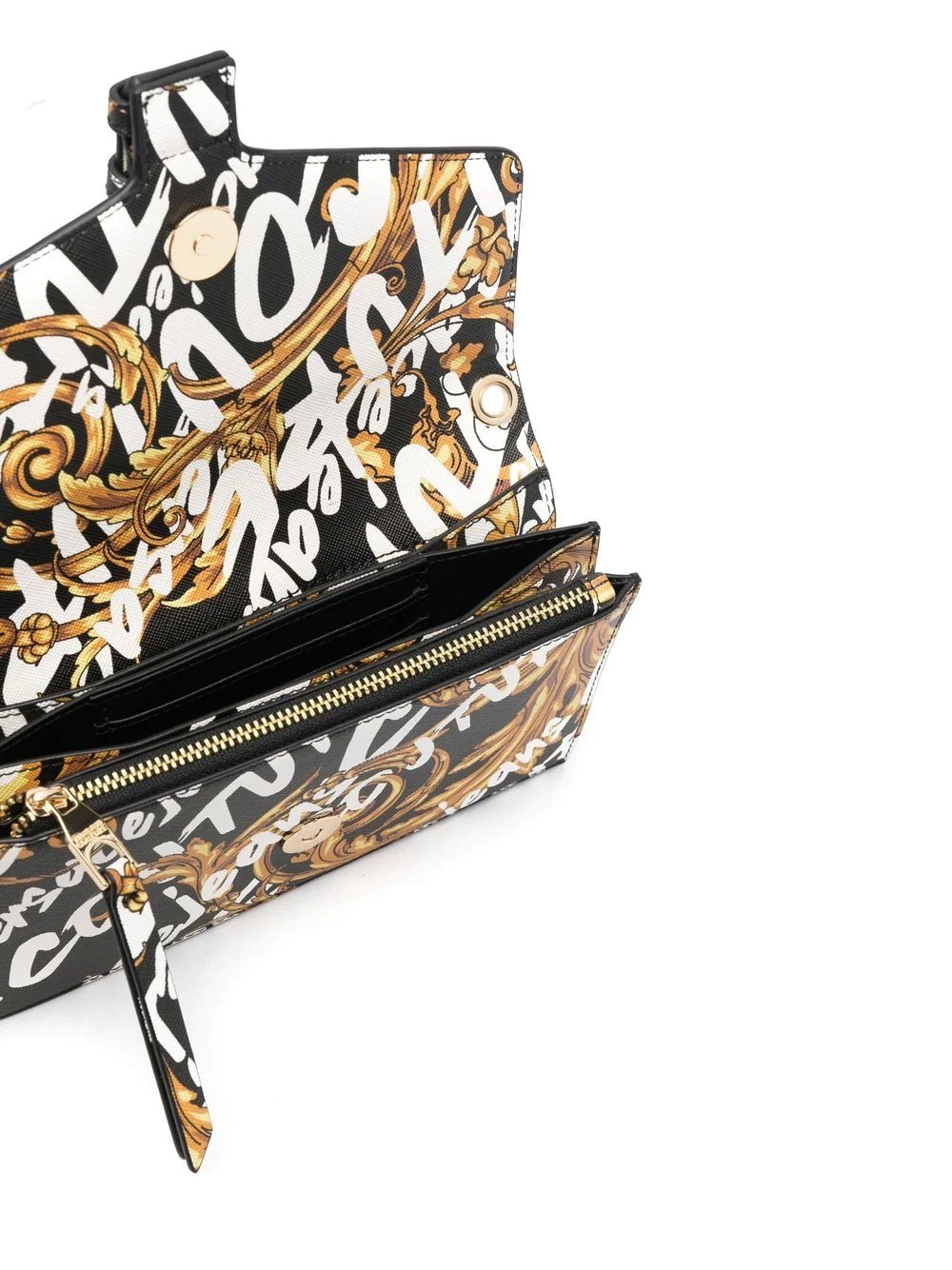 graphic print envelope crossbody bag - 5