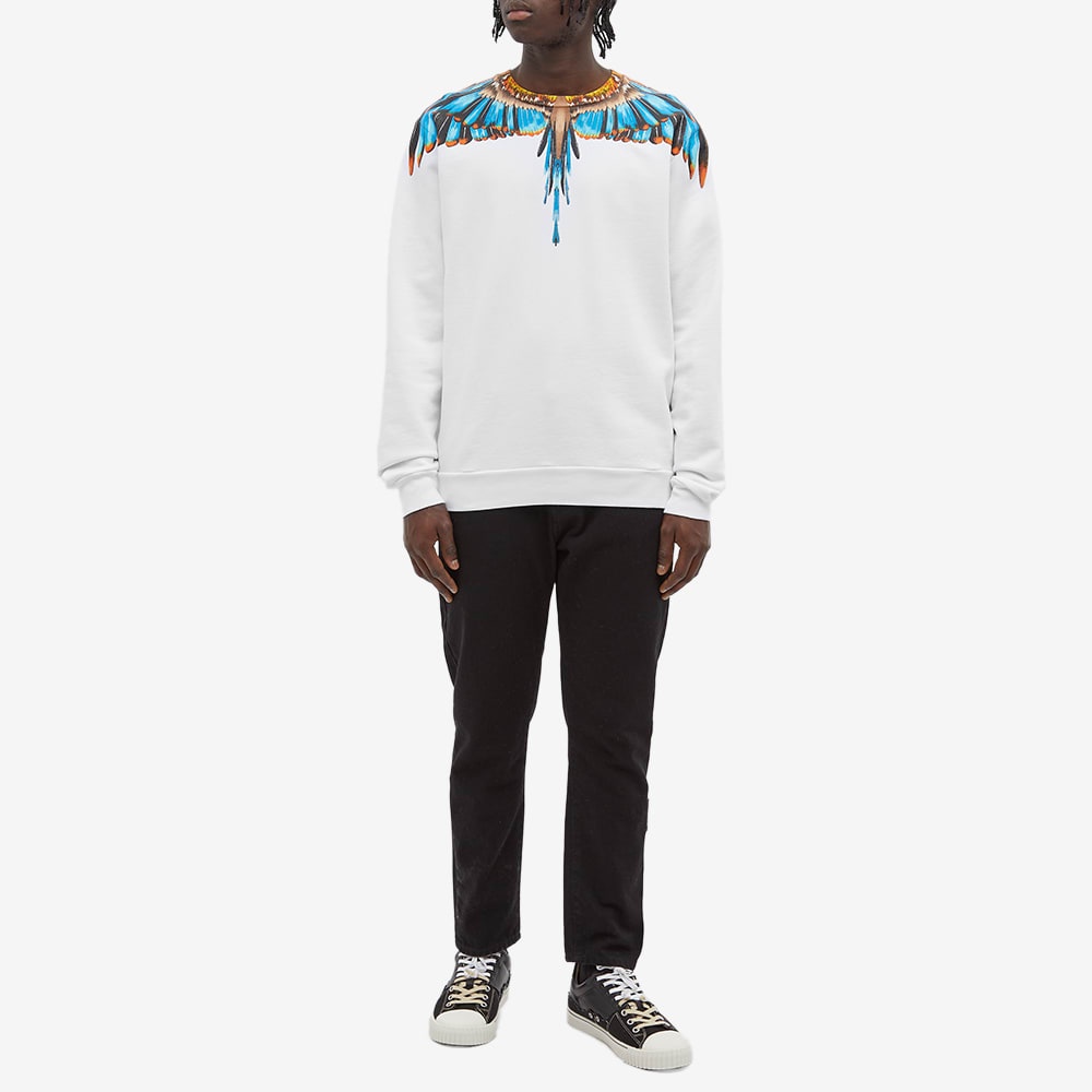 Marcelo Burlon Grlizzly Wings Regular Sweat - 5