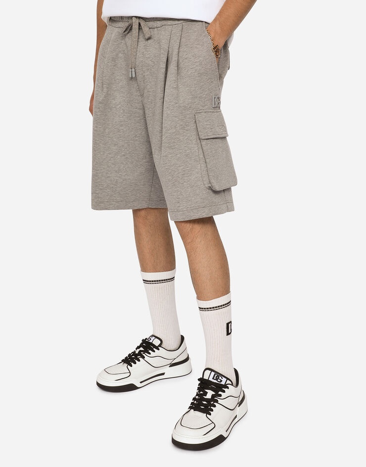 Cargo jogging shorts with DG logo - 4