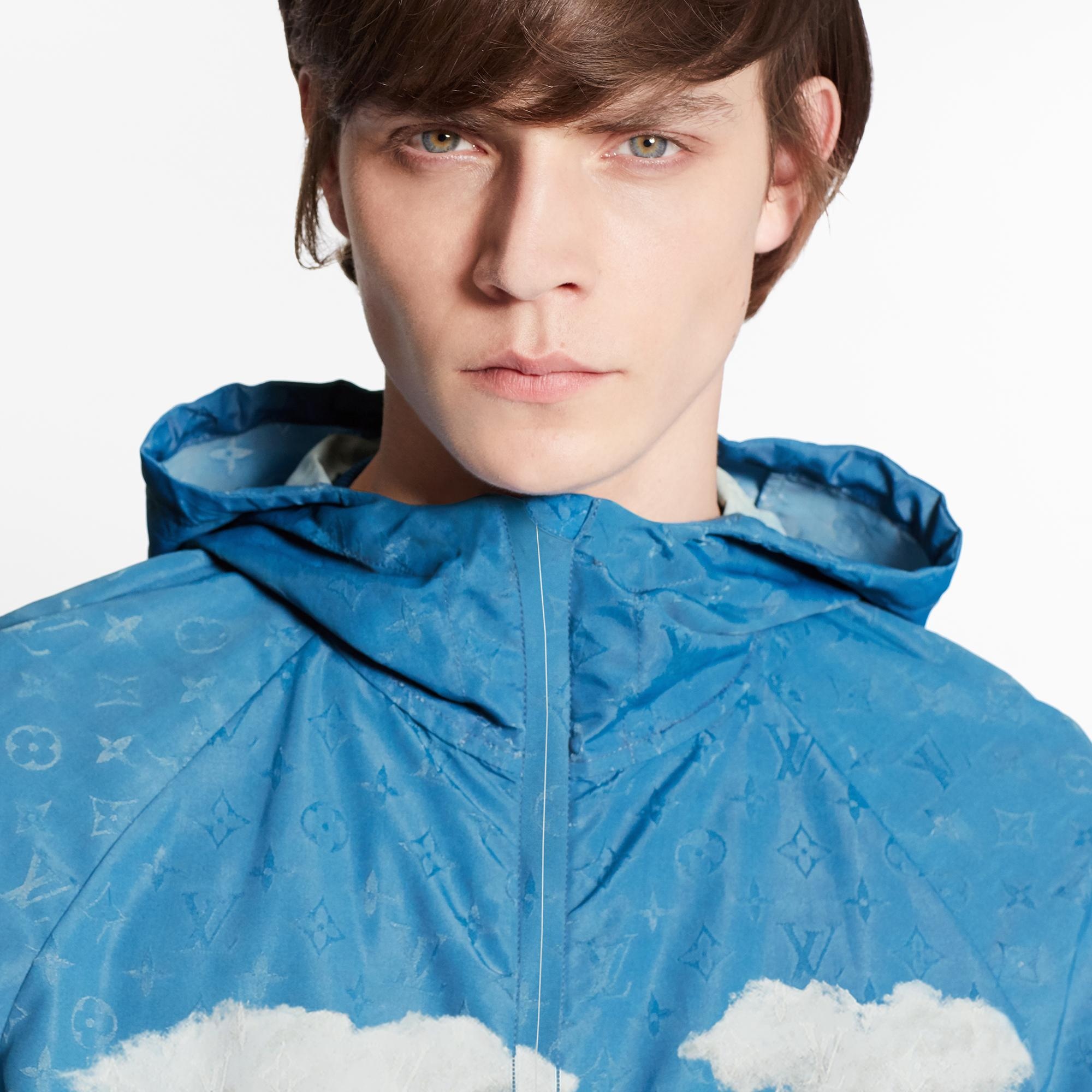 Monogram Clouds Windbreaker - 3