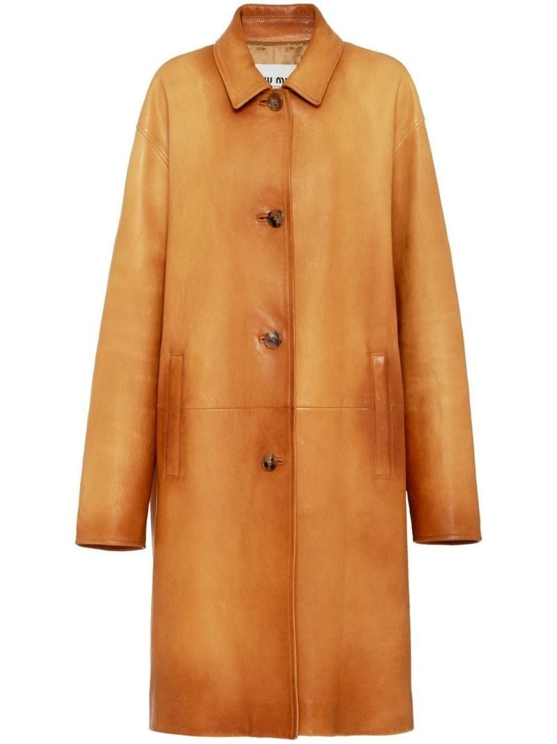 nappa leather coat 1