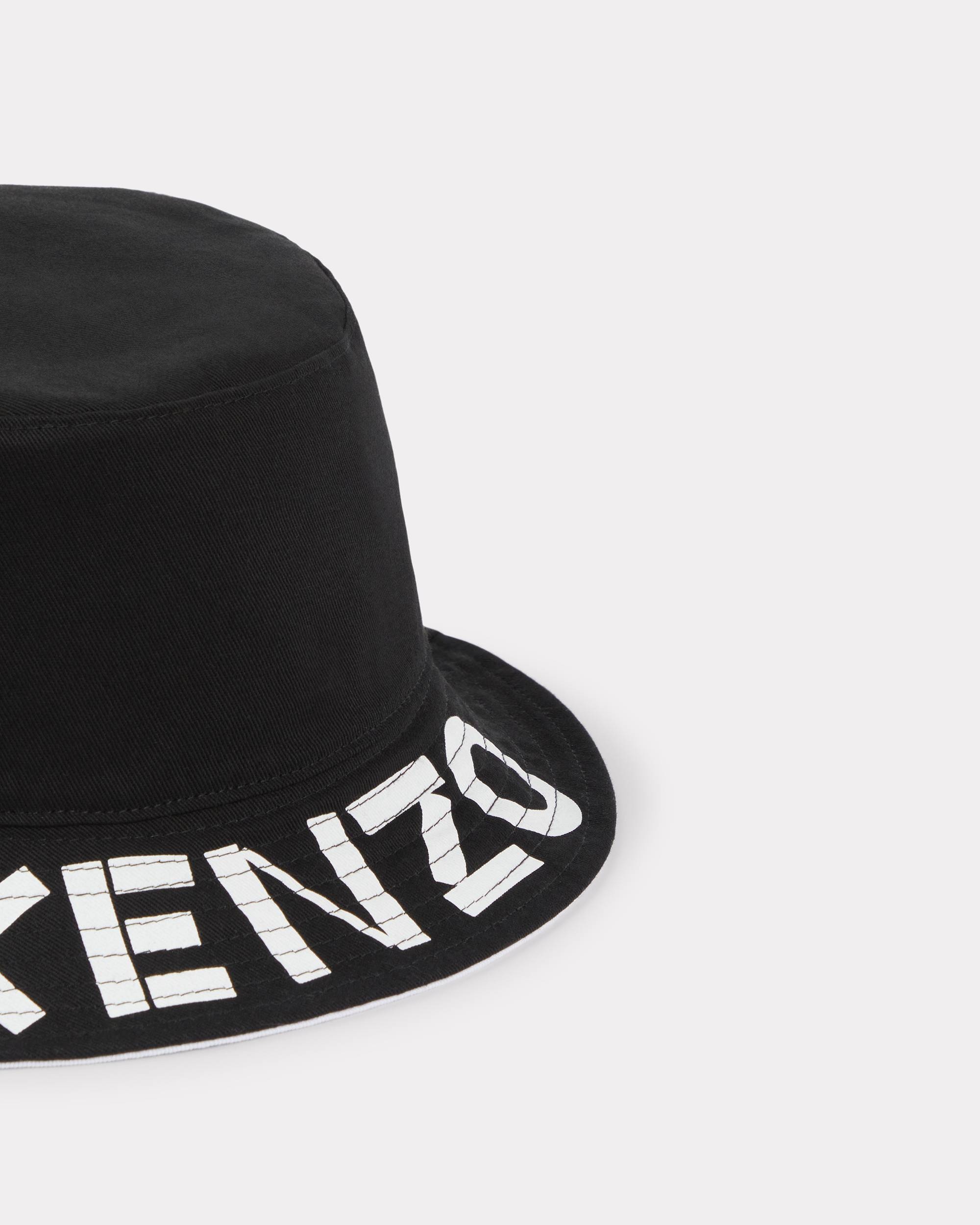 'KENZOGRAPHY' reversible cotton bucket hat - 3