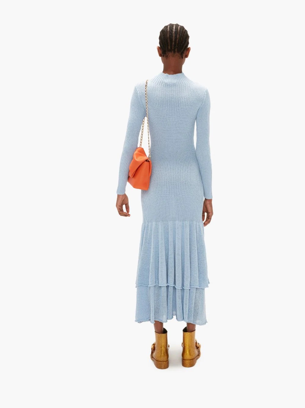 FLARED HEM RING PULLER DRESS - 4