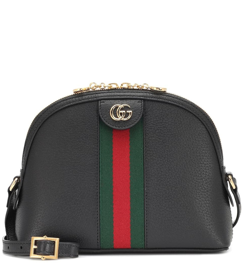 Ophidia Small leather shoulder bag - 1