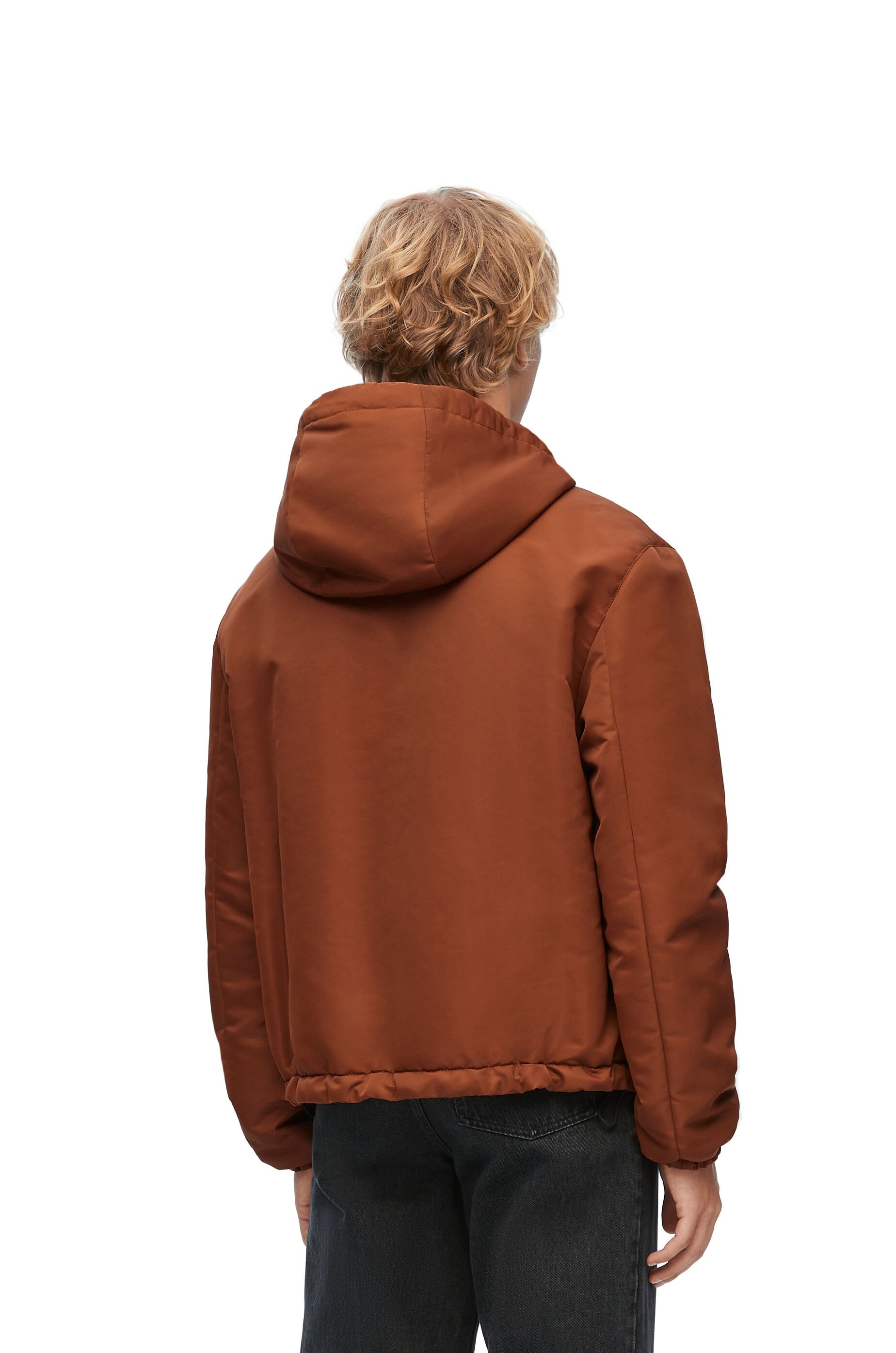 Hooded padded jacket in nylon - 4