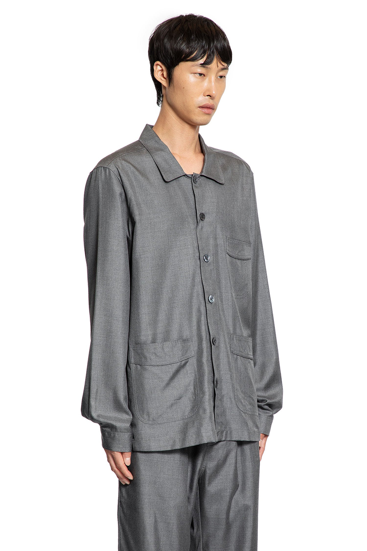 Yarn-Dyed-Silk-Light-Outershirt - 2