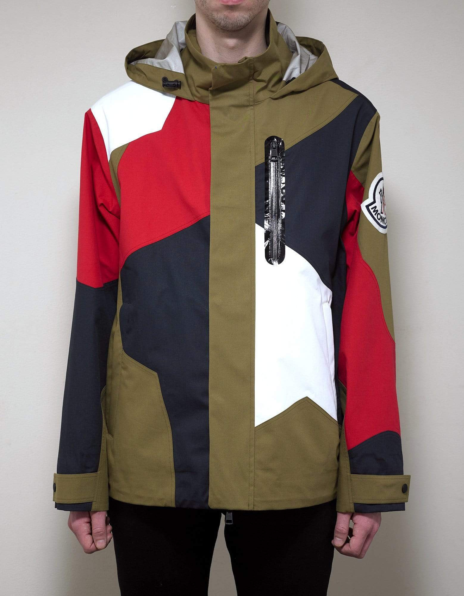 Moncler Baudrier Multicolour Patchwork Windbreaker - 3