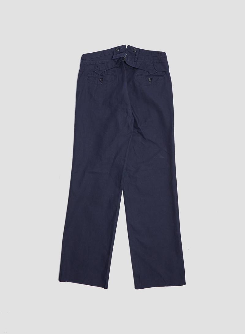 Adjustable Costume Duck Style Baggy Pants Navy 3