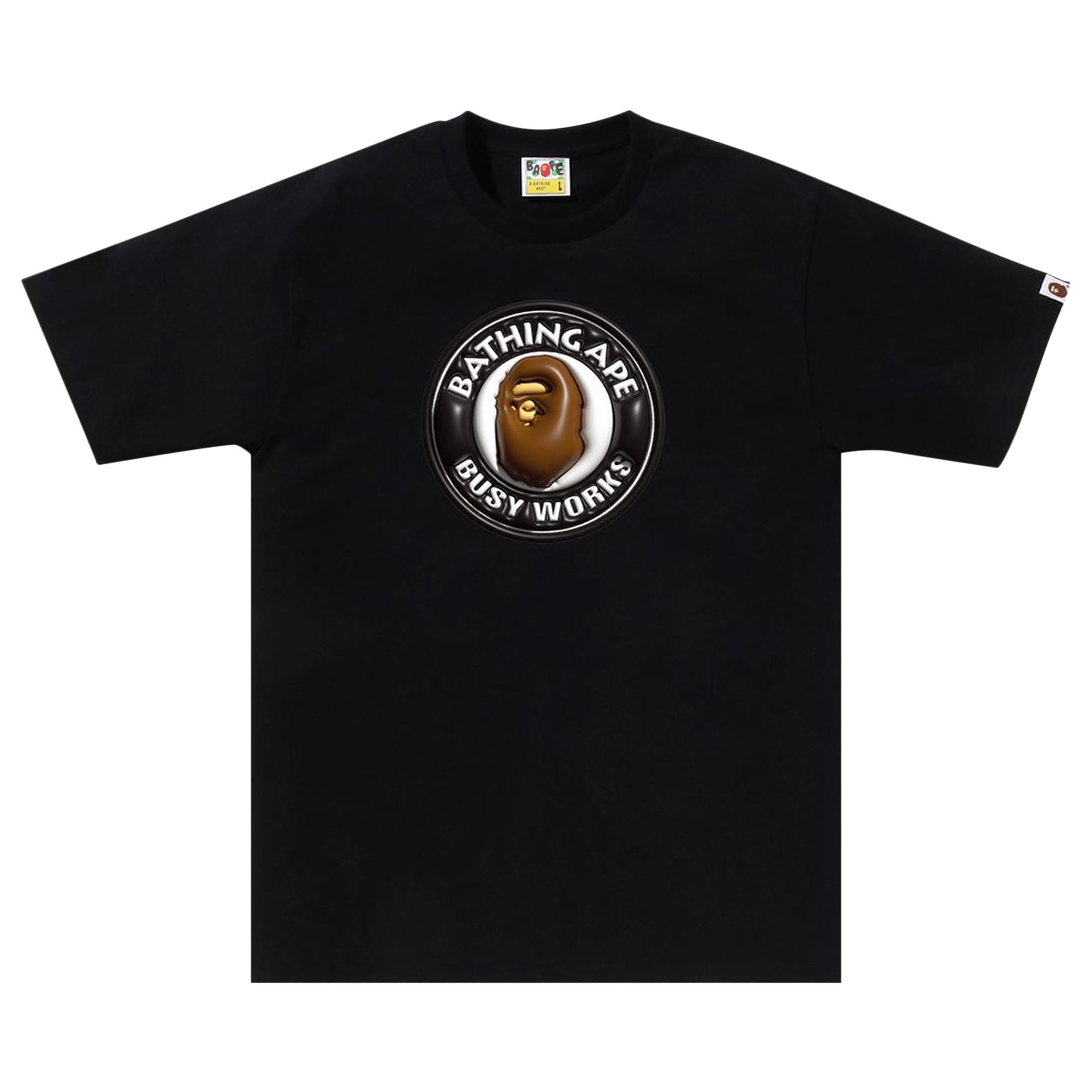 BAPE 3D Busy Works Tee 'Black' - 1