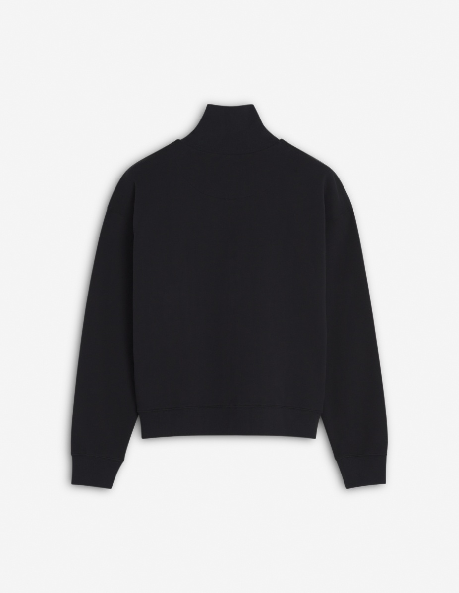 BABY FOX PATCH HALF ZIP SWEATSHIRT - 2