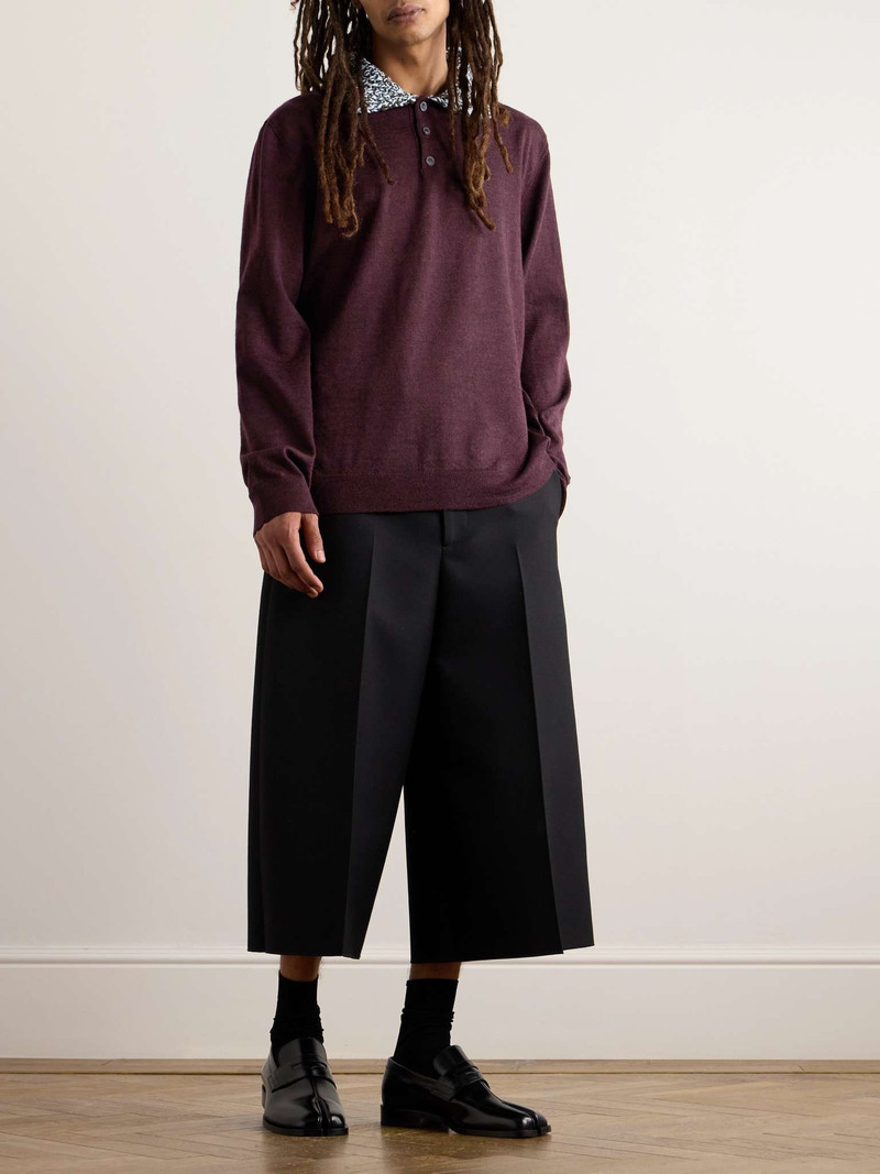 Maison Margiela Wool Polo Shirt outlook