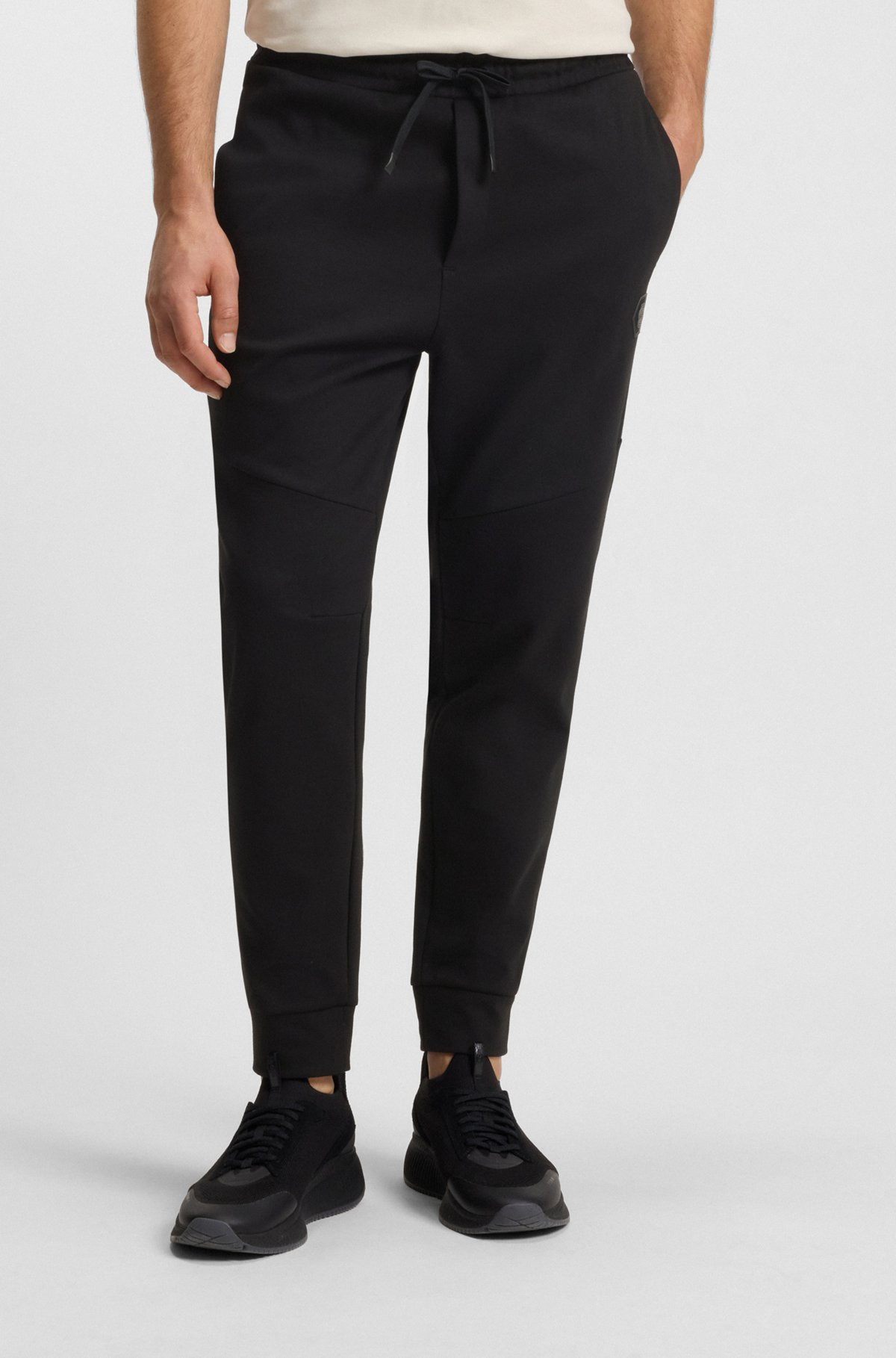 TRACKSUIT BOTTOMS WITH DOUBLE B MONOGRAM - 2