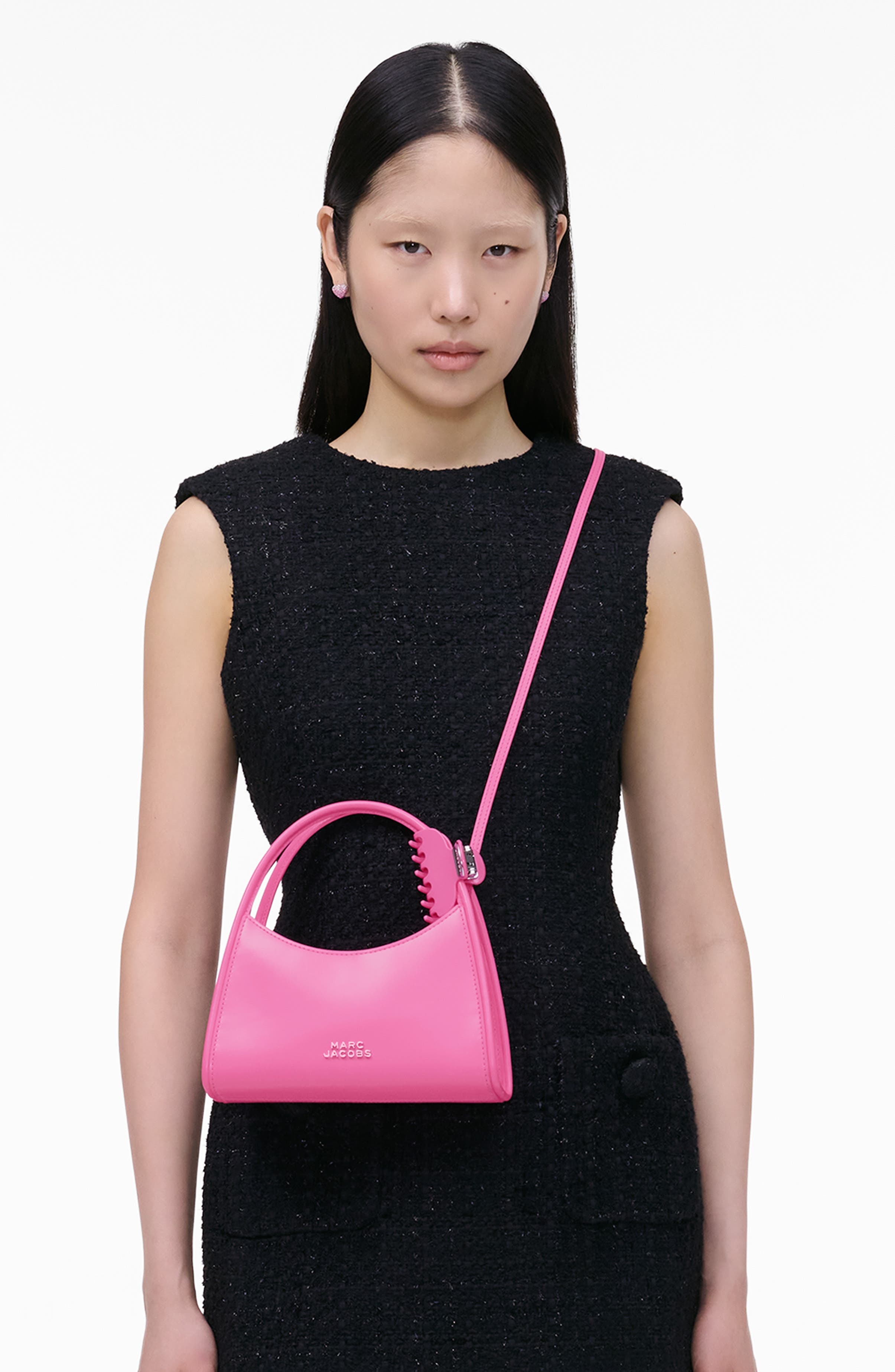 Marc Jacobs The Claw Clip Crossbody Bag in Bow Pink at Nordstrom - 2