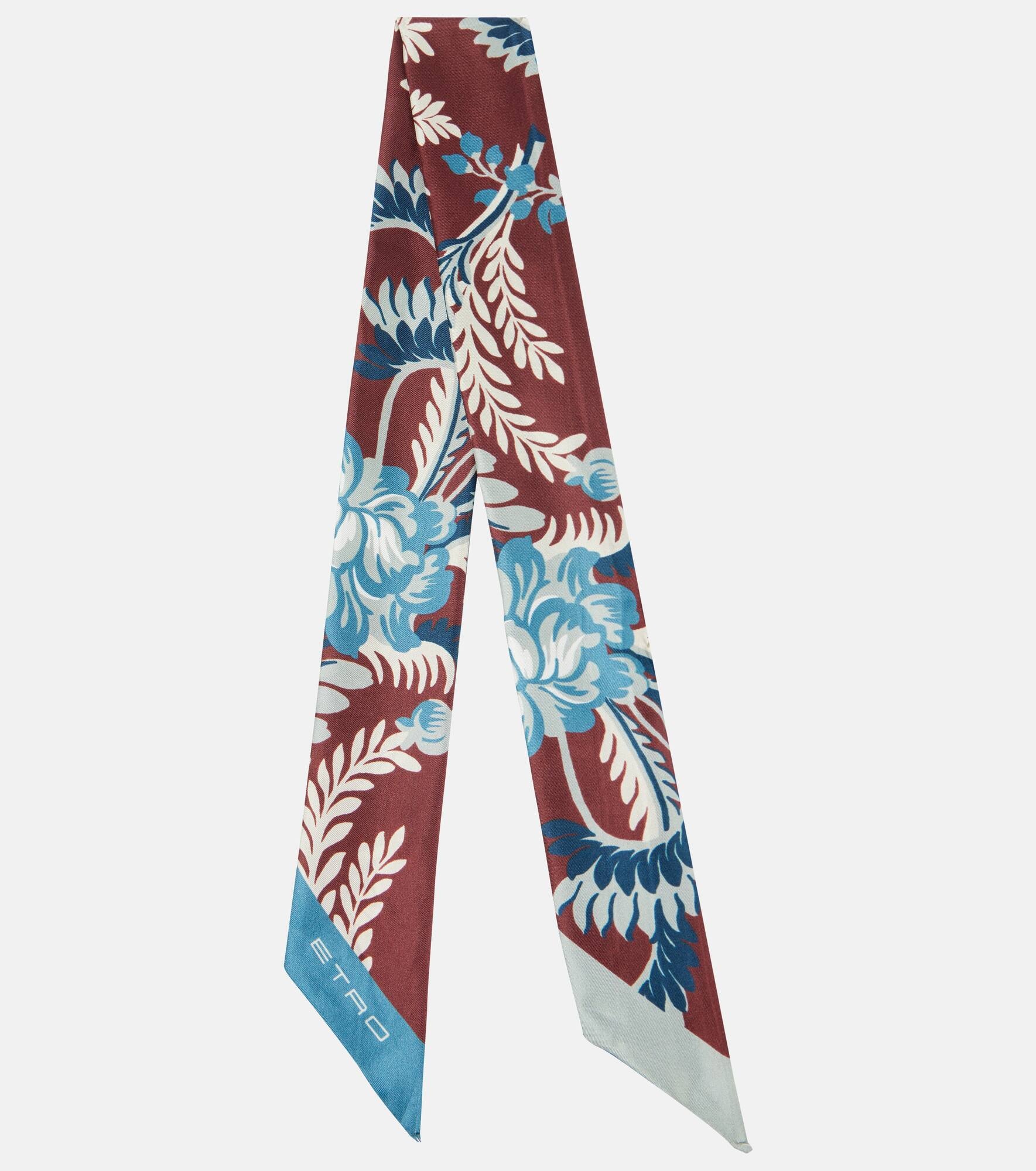 Twilly printed silk scarf - 1