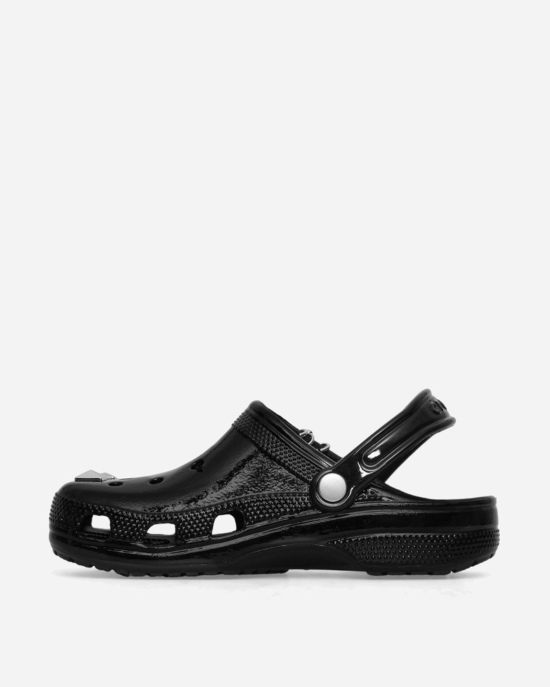 crocs Women's Classic Studded Clogs Black outlook
