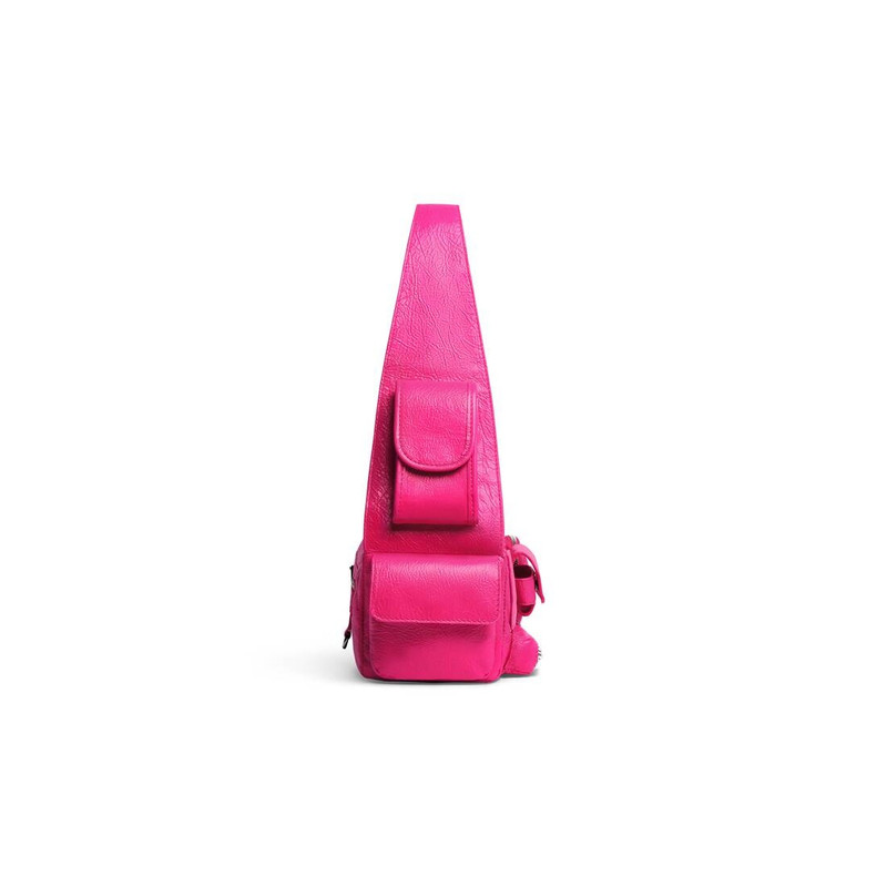 Superbusy Xs Sling Bag  in Bright Pink 4