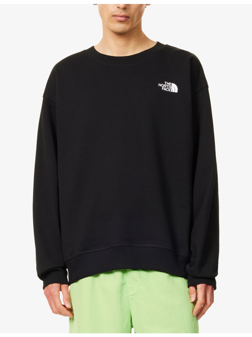 NSE Oversized Relaxed-Fit Cotton Sweater - 3