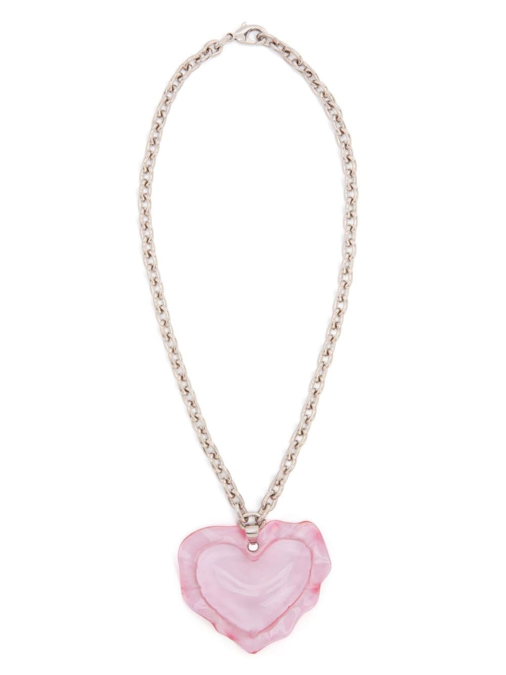 Cushion Heart pendant necklace - 1