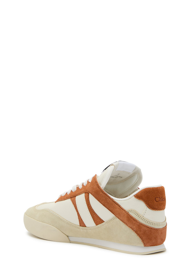 Chloé Chloe Kick Panelled Leather Sneakers outlook