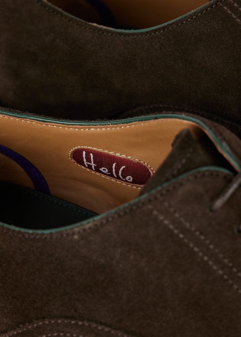 Dark Brown Suede 'Timothy' Shoes 6