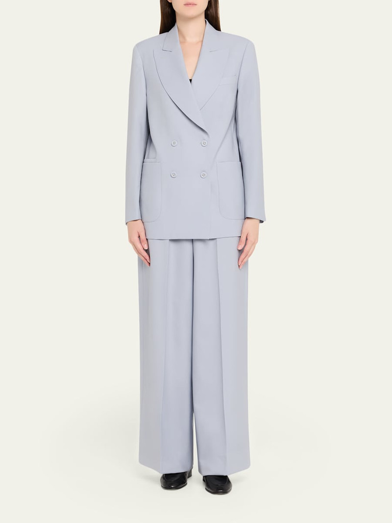 OFFICINE GÉNÉRALE Saliana Double-Breasted Jacket outlook