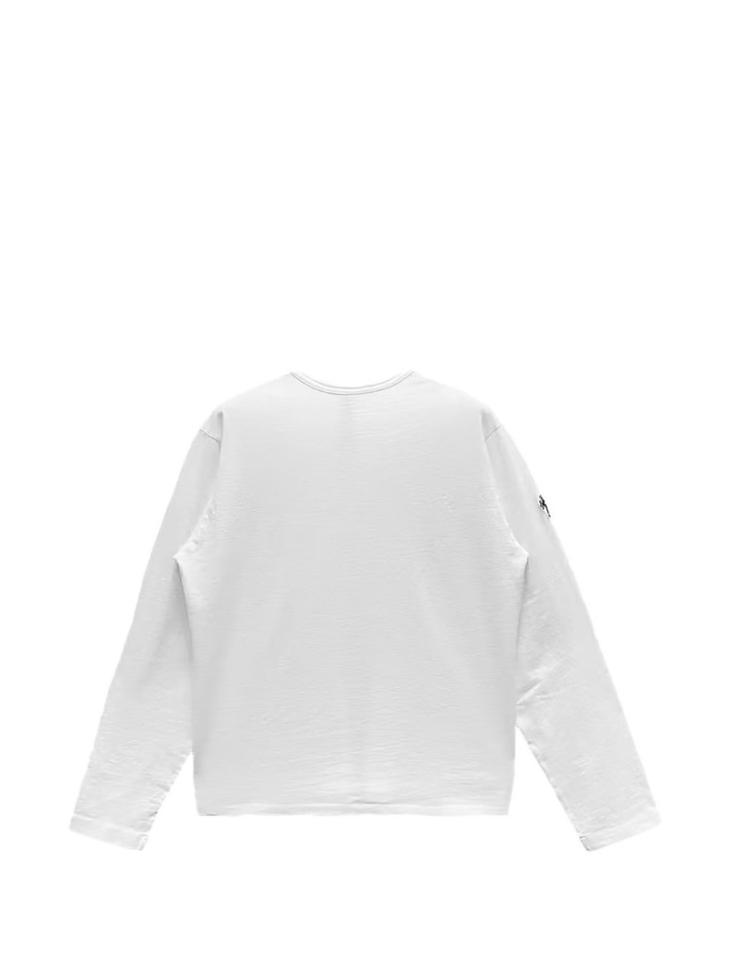 Chrome Hearts logo-embroidered long-sleeve T-shirt outlook