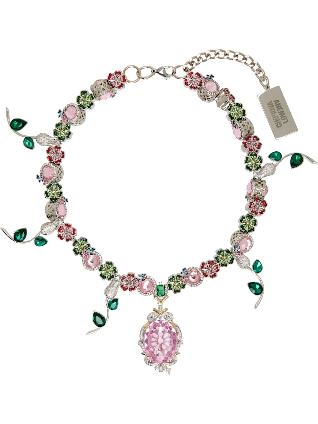 Cooey Clover Charm Necklace - 1