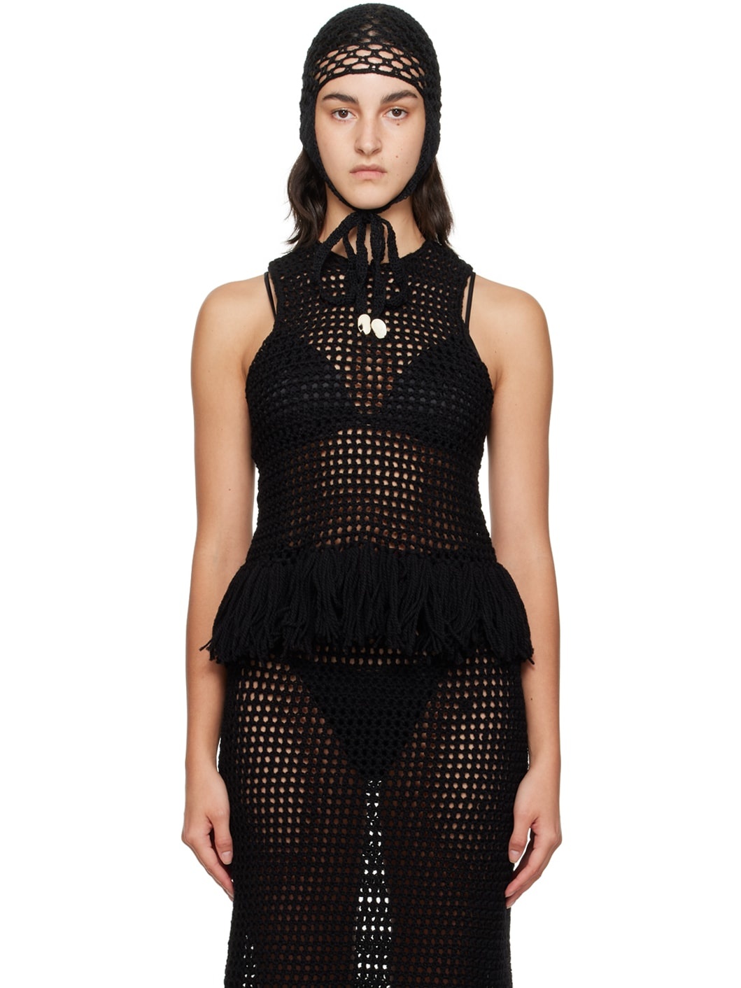 Black Grata Camisole - 1