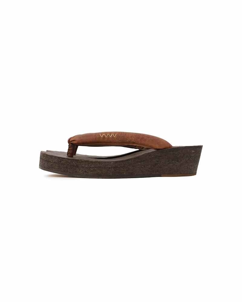 HANA SANDAL-FOLK W LT.BROWN - 1